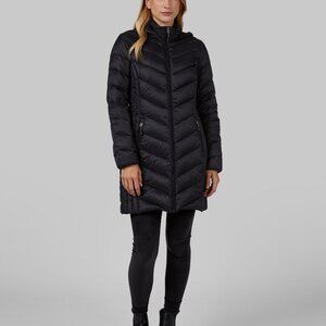 NWT 32 DEGREES WOMEN'S ULTRA-LIGHT DOWN PACKABLE 3/4 JACKET $39.99 | $155 Comp.